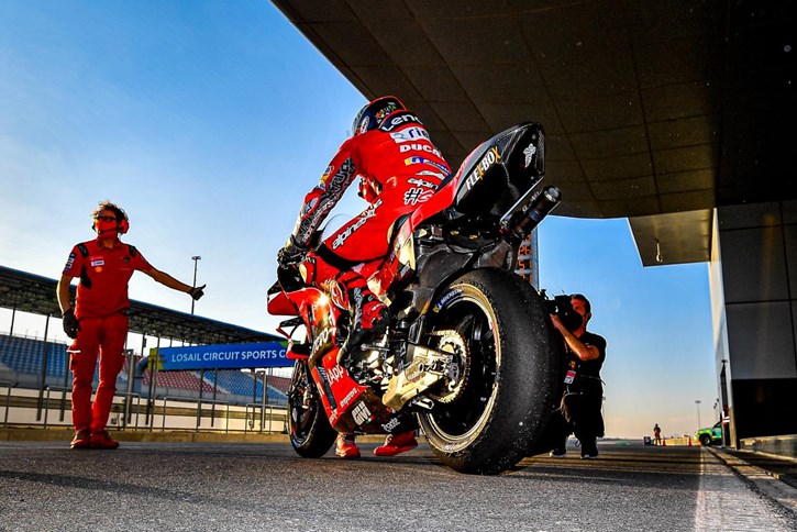 Ο Pecco Bagnaia ετοιμάζεται για μία ακόμα έξοδο στην πίστα